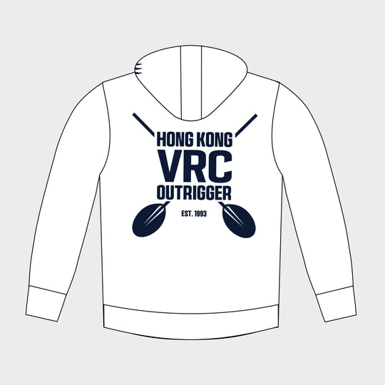 ESSENTIAL French Terry Hoodie - VRC Outrigger 2026 (White)
