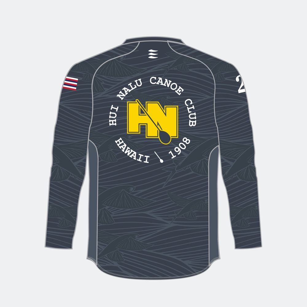 RACER Long Sleeve – HUI NALU Edition (Gray)