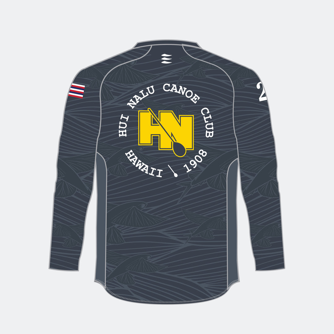 RACER Long Sleeve – HUI NALU Edition (Gray)