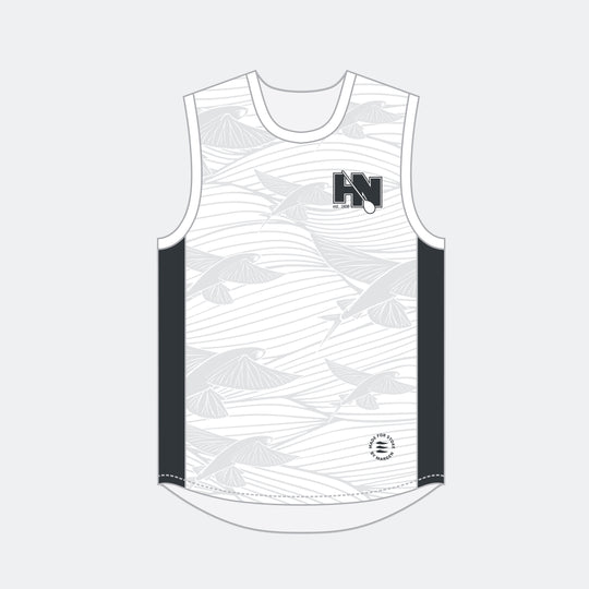 RACER Sleeveless – HUI NALU Edition (White)