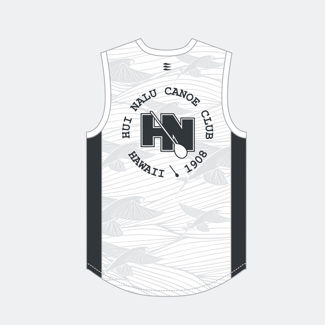 RACER Sleeveless – HUI NALU Edition (White)