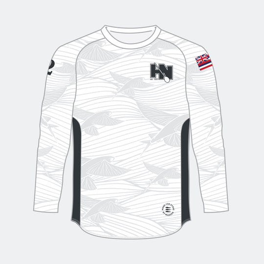 RACER Long Sleeve – HUI NALU Edition (White)
