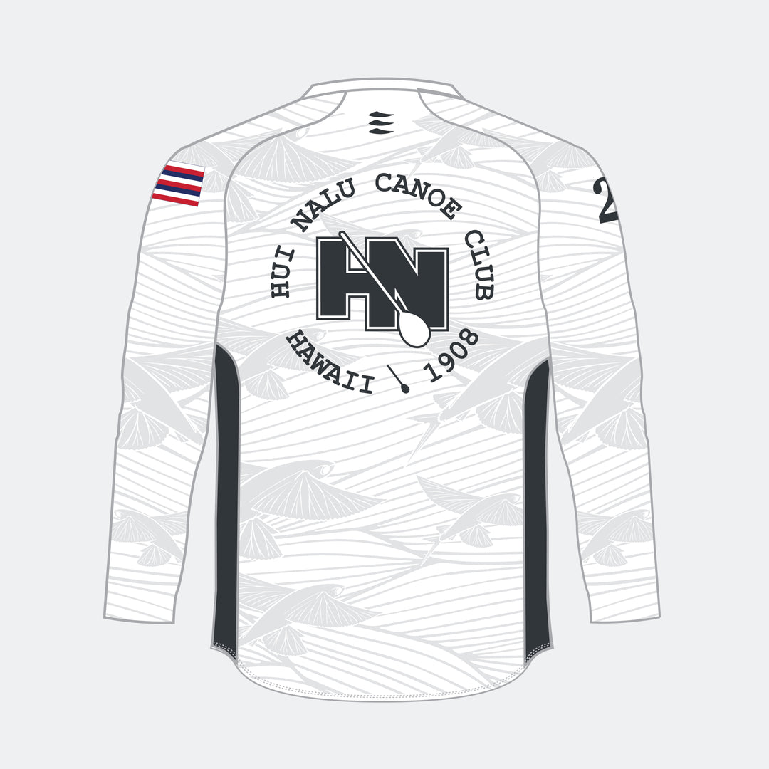 RACER Long Sleeve – HUI NALU Edition (White)
