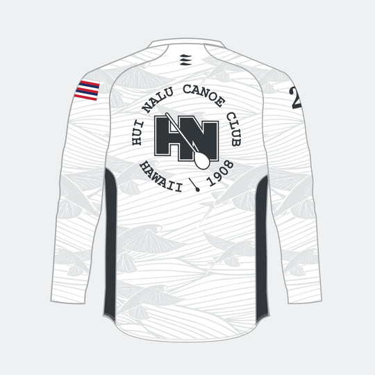 RACER Long Sleeve – HUI NALU Edition (White)