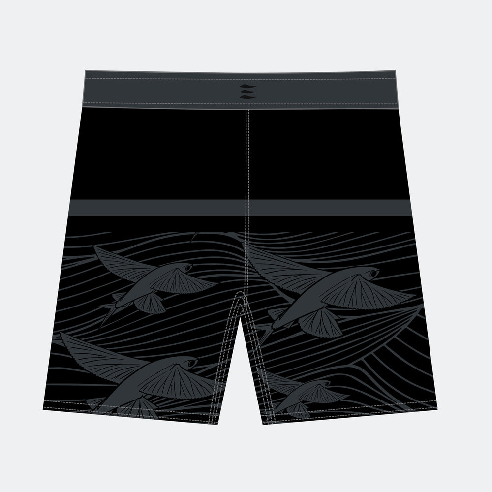DRIFT Men’s Boardshorts – HUI NALU Edition (Black)