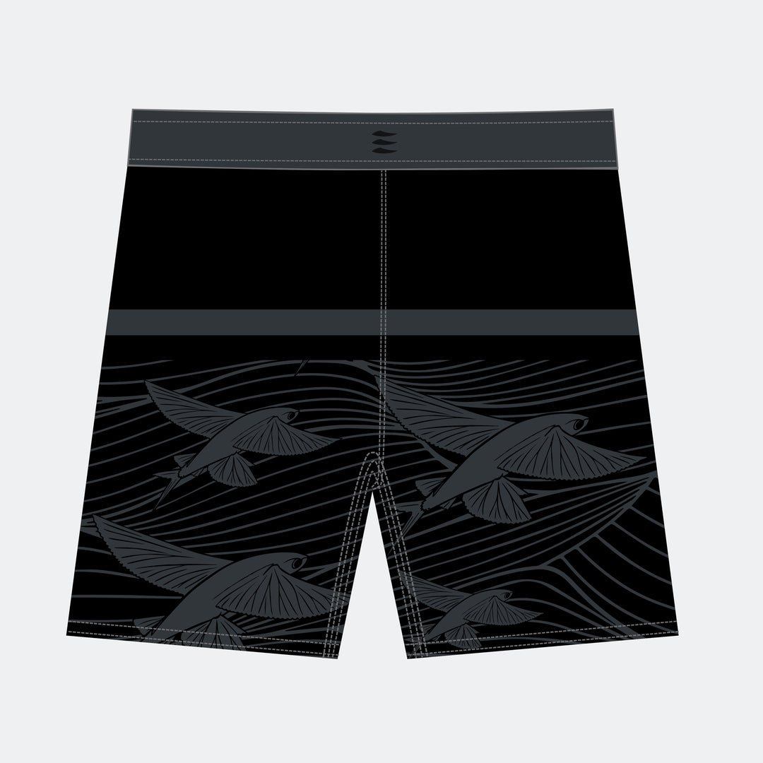 DRIFT Men’s Boardshorts – HUI NALU Edition (Black)