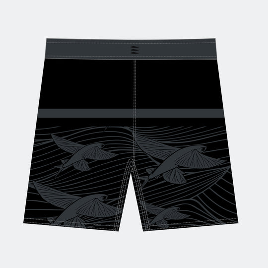 DRIFT Men’s Boardshorts – HUI NALU Edition (Black)