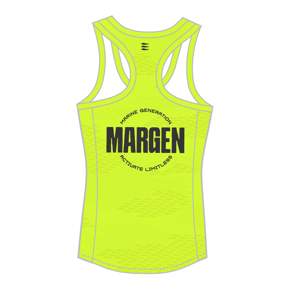 MARGEN Women Racerback (Hi-Vis Yellow)