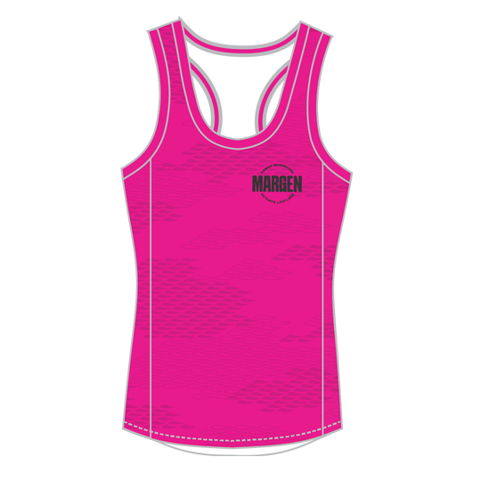 MARGEN Women Racerback (Hi-Vis Pink)
