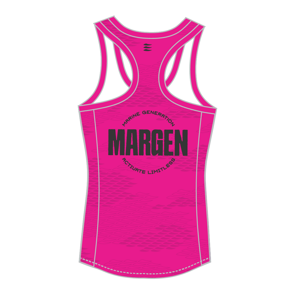 MARGEN Women Racerback (Hi-Vis Pink)