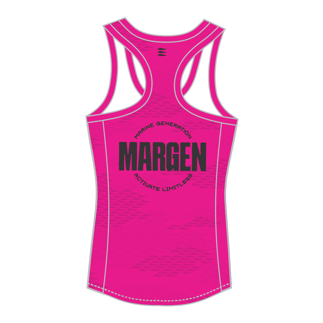 MARGEN Women Racerback (Hi-Vis Pink)