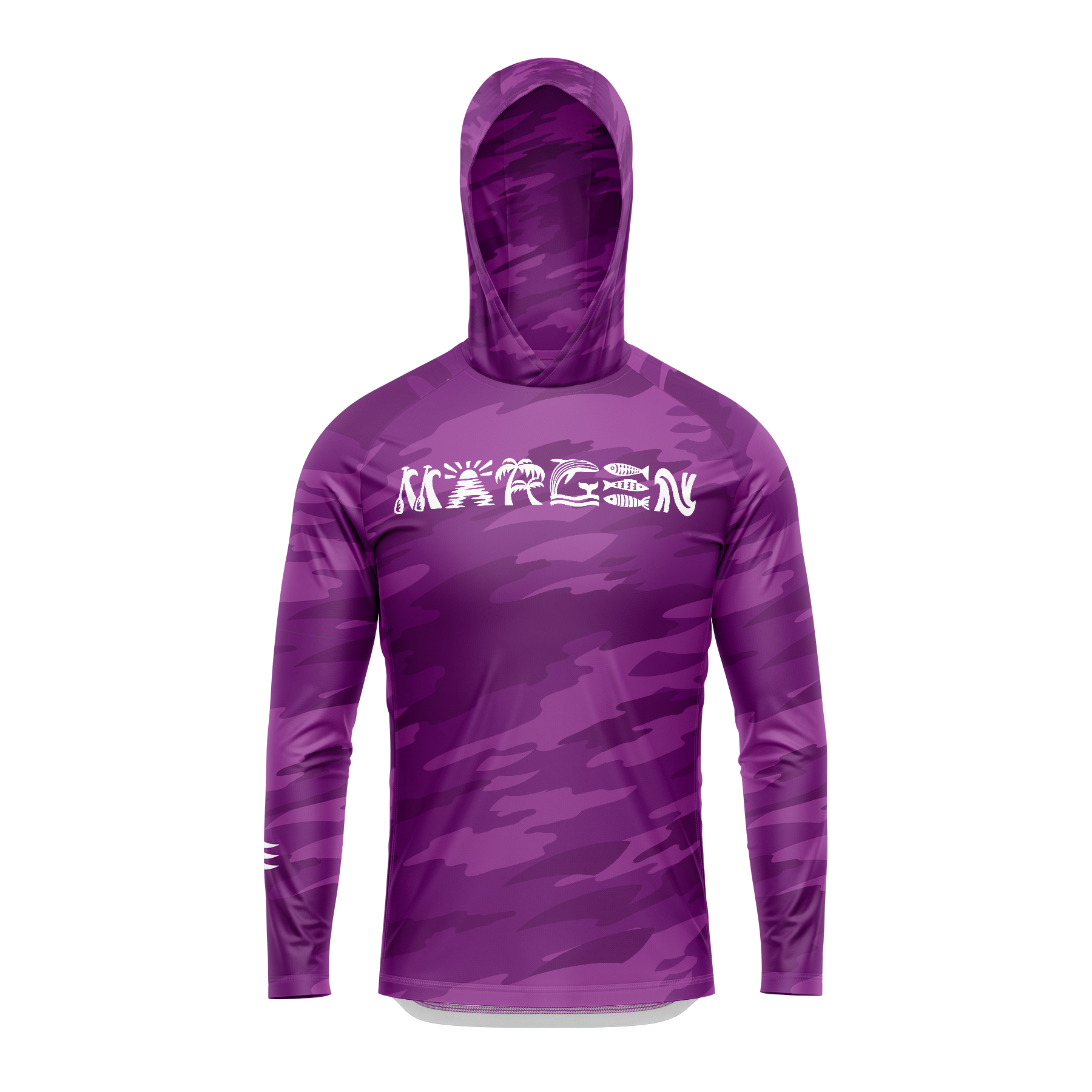 RACER Junior's Hoodie (Camo Purple)