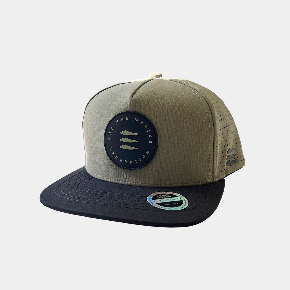 olive green hat
