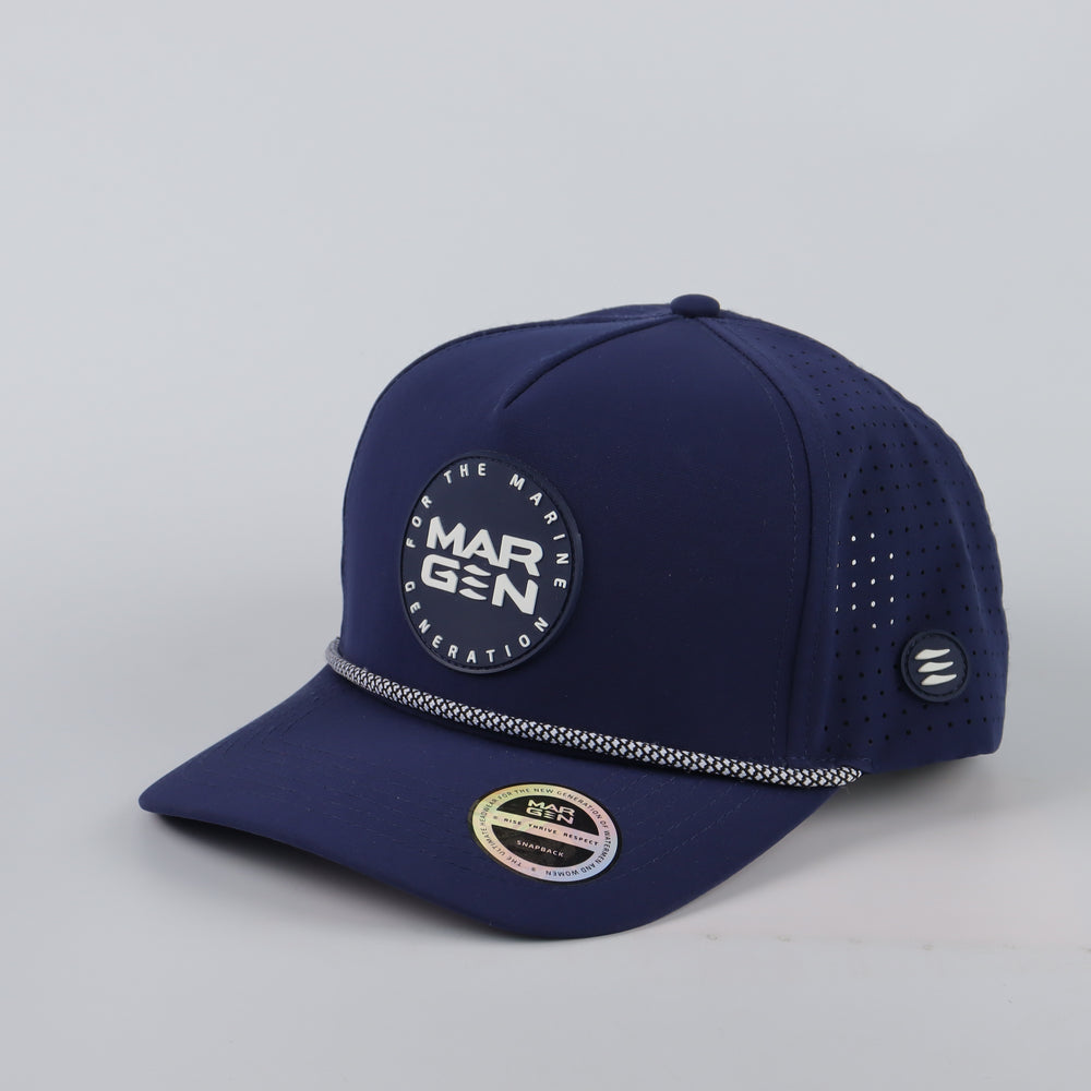 MARGEN 6 Panel Caps (Navy)