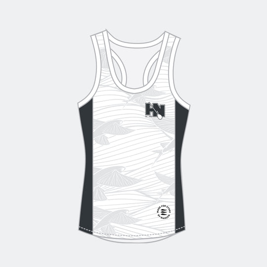 RACER Women's Racerback – HUI NALU Edition (White)