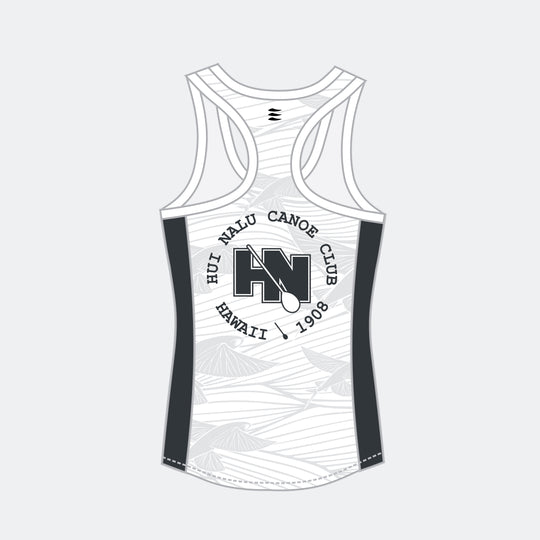 RACER Women's Racerback – HUI NALU Edition (White)