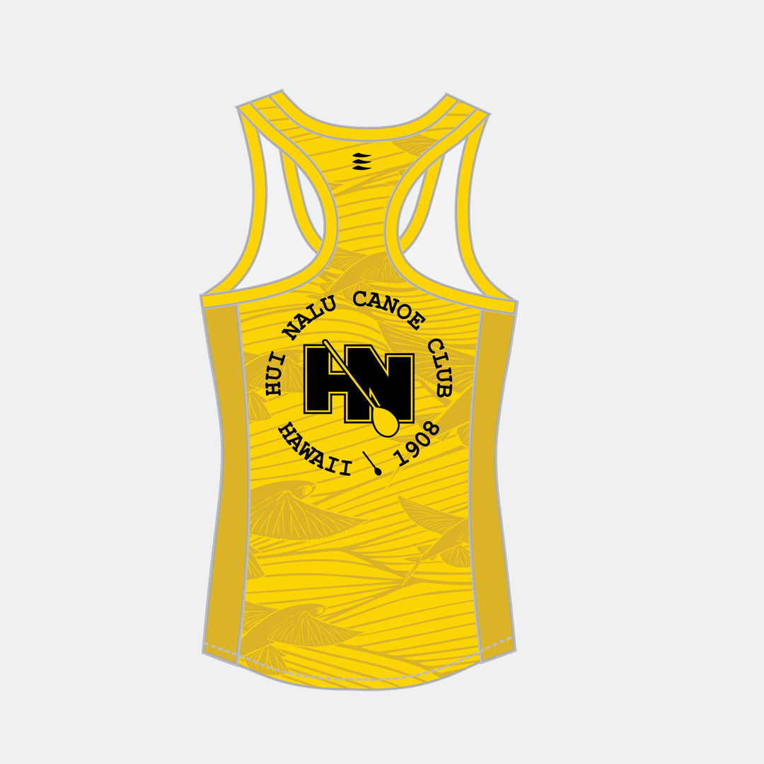 RACER Women's Racerback – HUI NALU Edition (Yellow)