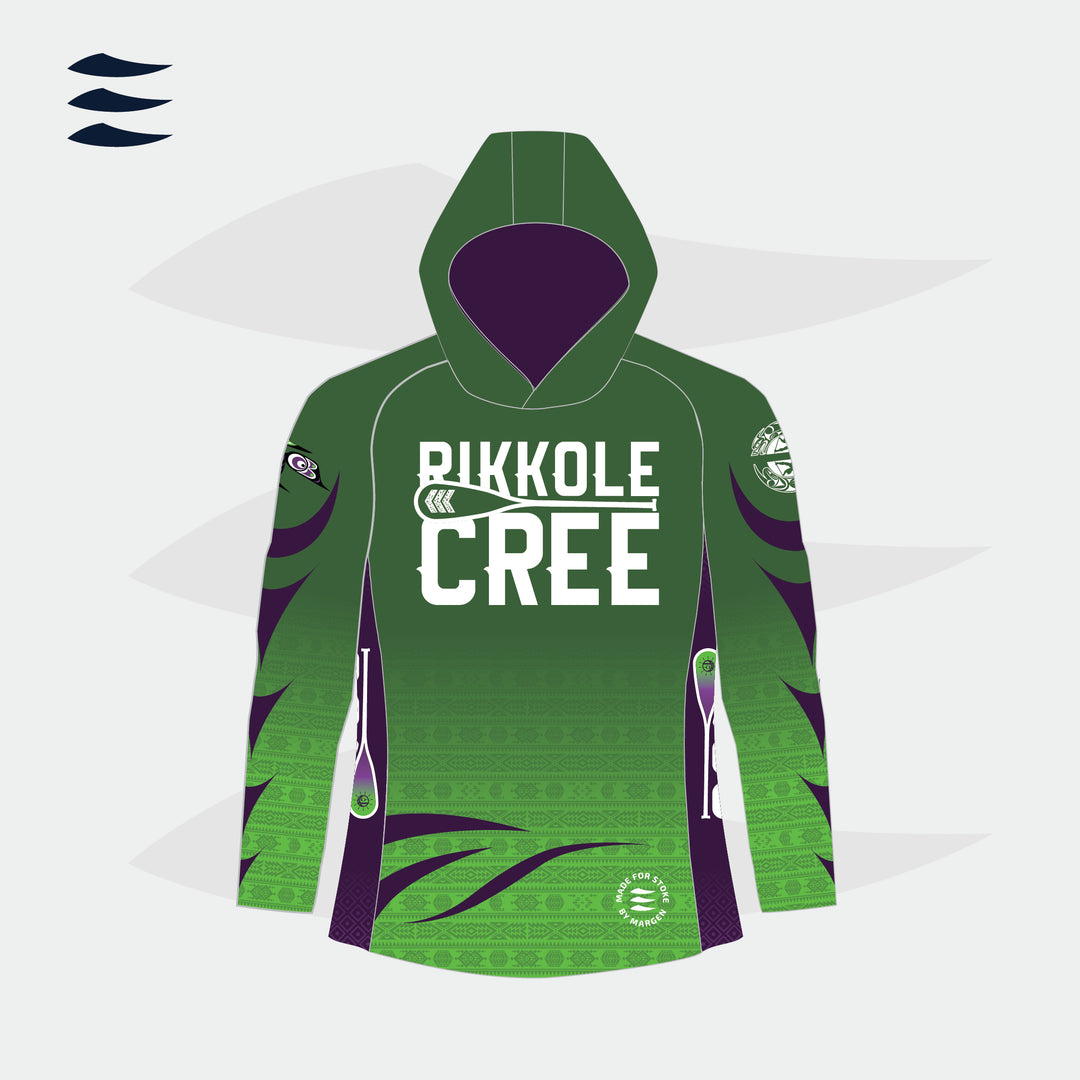 Rikkole Cree Women Racer Hoodie 2023 (Green)
